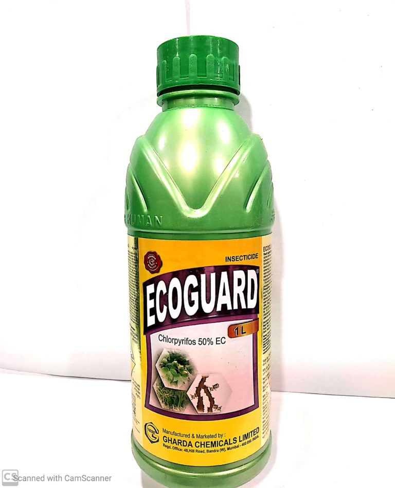 ECO GUARD ( CHLOROPYRIPHOS 50 % EC ) GHARDA CHEMICALS LTD – HELLOCROPS ...