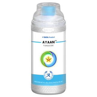 AAYAN - Kresoxim-methyl 40% + Hexaconazole 8% WG  ( TATA RALLIS )
