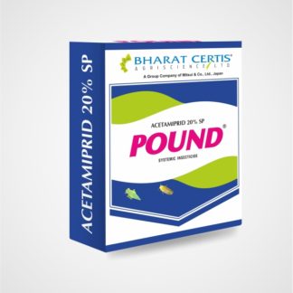 POUND - acetamapride 20%sp ( BHARAT CERTIS )