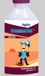 TERMINATOR (Chloropyriphos 50% EC)-HPM
