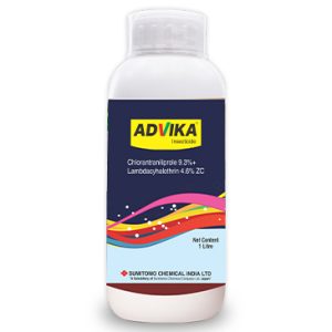 Advika® ( Chlorantraniliprole 9.3%+ Lambdacyhalothrin 4.6% ZC ) - SUMITOMO EXCEL