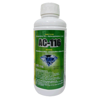 AC-116 (Alphacypermethrin 1% + Chlorpyriphos 16% EC)