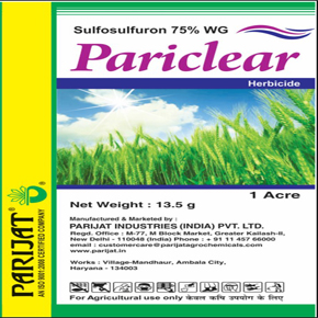 PARICLEAR (Sulfosulfuron 75% WG)