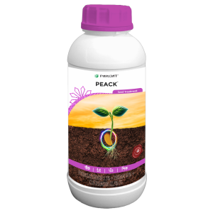 Peack- (Pyraclostrobin 3.5% + Thiram 15% + Clothianidin 22.5% FS)