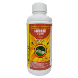 SHATRUJEET 505- (Chlorpyrifos 50% + Cypermethrin 5% EC)